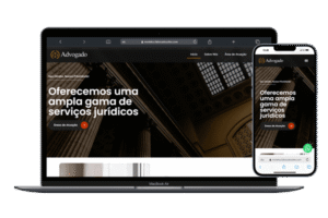 Site OnePage para Advogado - 100% Editável