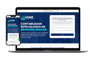 Template de Landingpage para Contabilidade