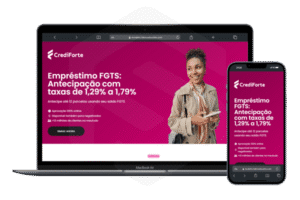 Template de Landingpage para Financeiras