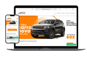 Template para Garagem venda de veículos