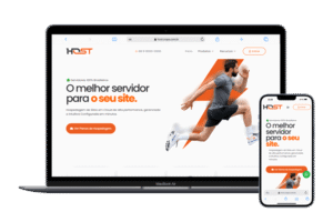 Template de Site para Hospedagem de Sites Editável