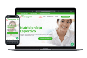 Template Site para Nutricionista 100% Editável